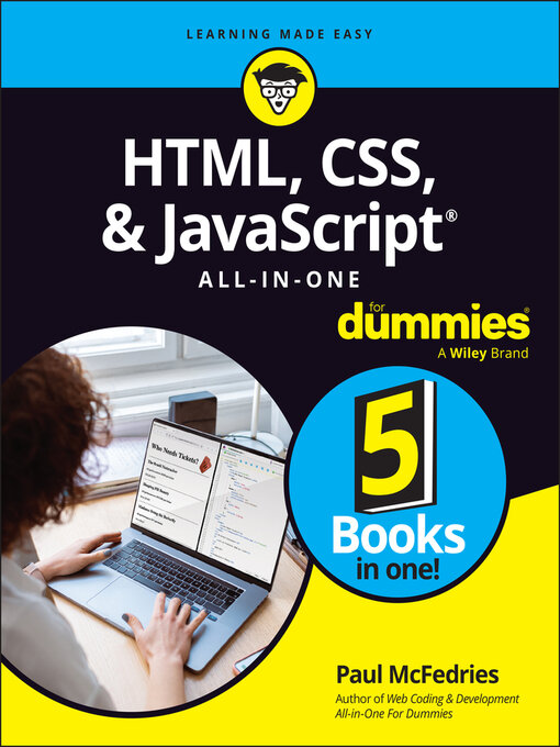 Title details for HTML, CSS, & JavaScript All-in-One For Dummies by Paul McFedries - Available